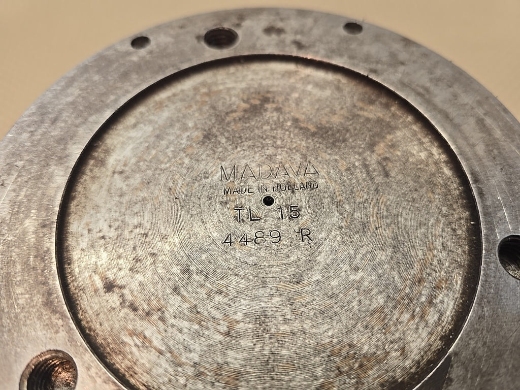 MADAVA Circular Permanent MAGNETIC CHUCK 6 Inch Sharpe Tl15 4489 R HOLLAND MADE