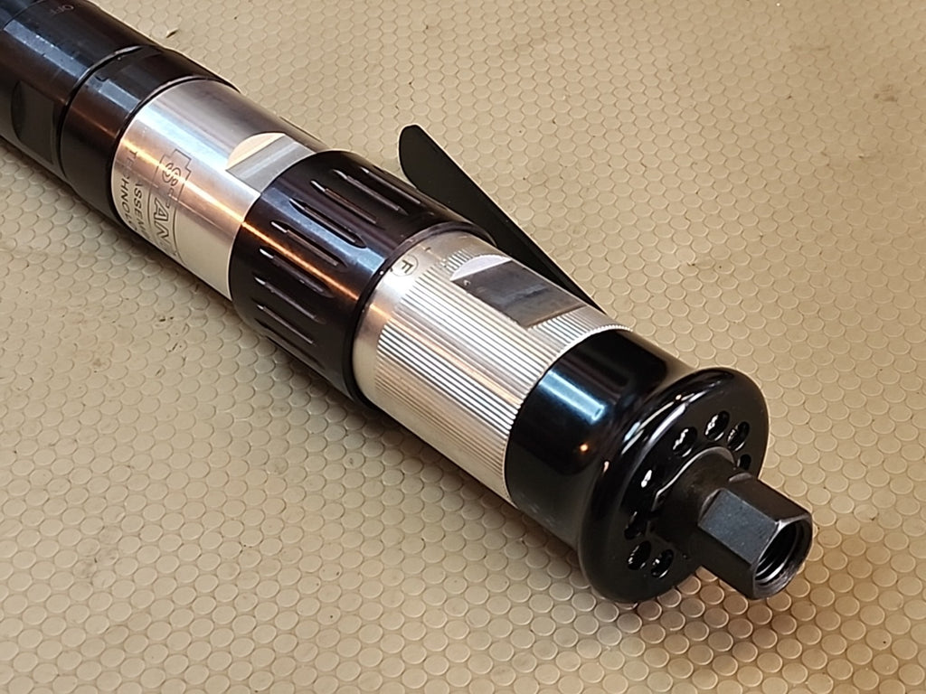 NEW STANLEY TOOL A32LRA1CT-4 PNEUMATIC NUTRUNNER 445 RPM, 3/8" REVERSE TORQ.ADJ.