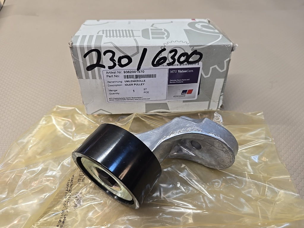 OEM Mercedes‑Benz A9362001570 V‑Ribbed Belt Deflection/Guide Pulley Genuine