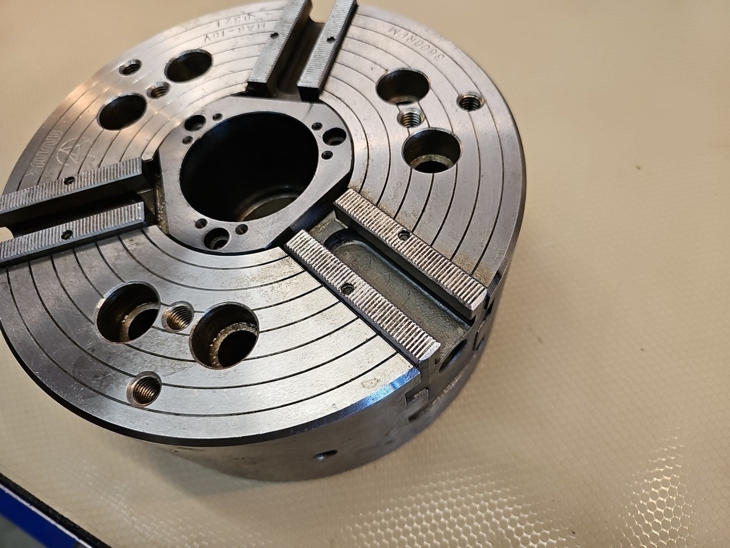 MMK 10 "  3 JAW POWER CHUCK Lathe POWER CNC 3500 RPM HA8-10V