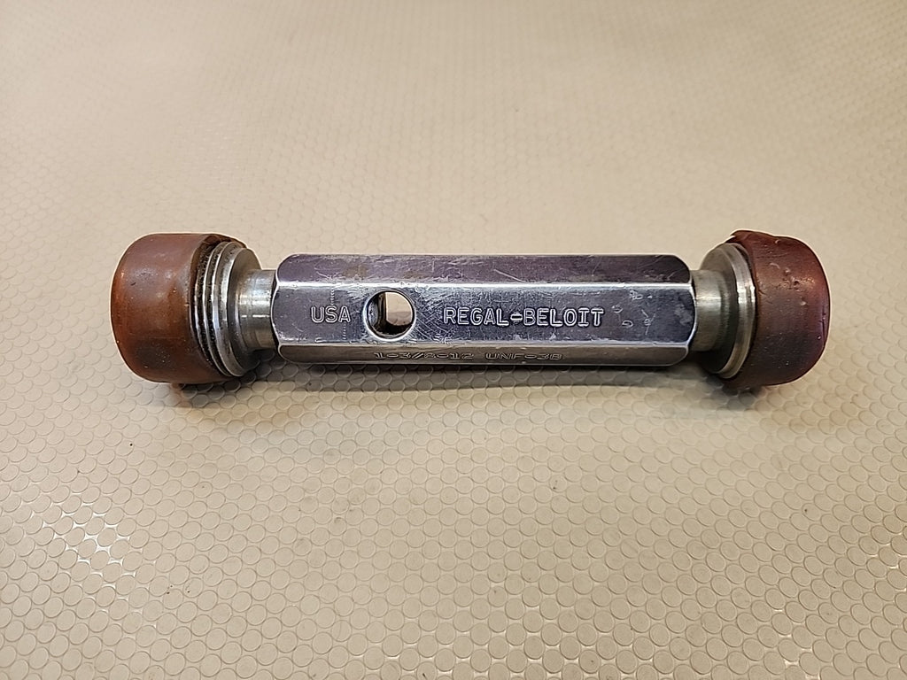 1-3/8” - 12 UNF 3B THREAD GAGE GO 1.3209 No Go 1.3270 Machinist Tool Maker