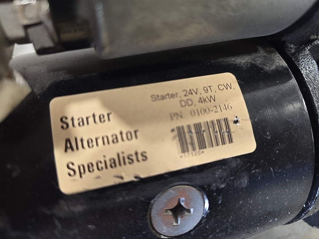 NEW Starter Motor 24V 9T CW DD 4kW Heavy Duty