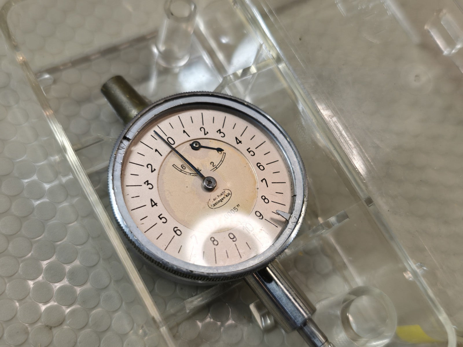 Mahr Dial TEST Indicator. 0.0005" GRAD Made in Germany
