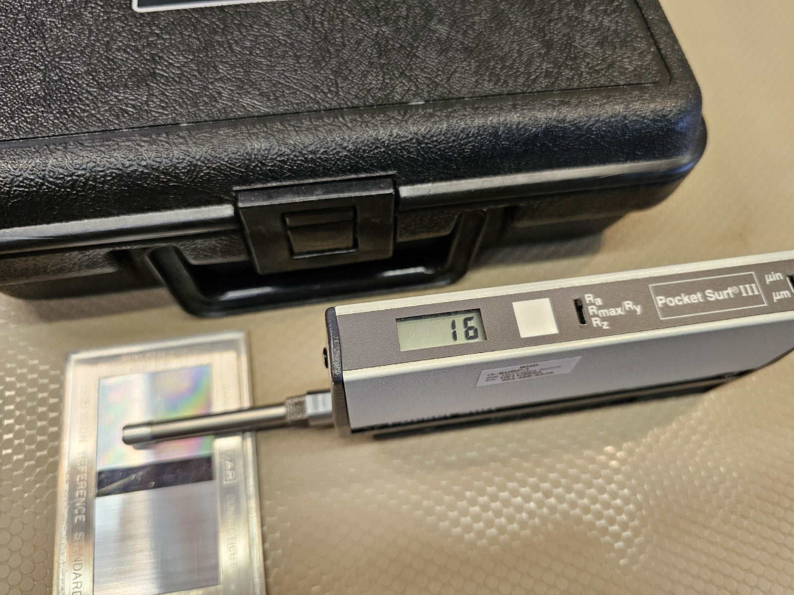 Mahr Federal Pocket Surf III Kit Brown Sharpe Surface Roughness Gage + 178-603