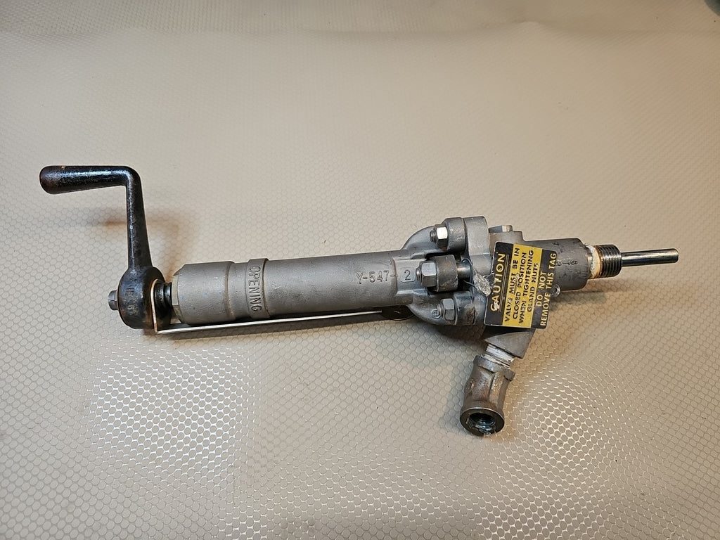 New STRAHMAN VALVES SV-600 Sampling Valve 316SS ~ 1/2" x 3/8" ~ Y-547-0 ~ SV600