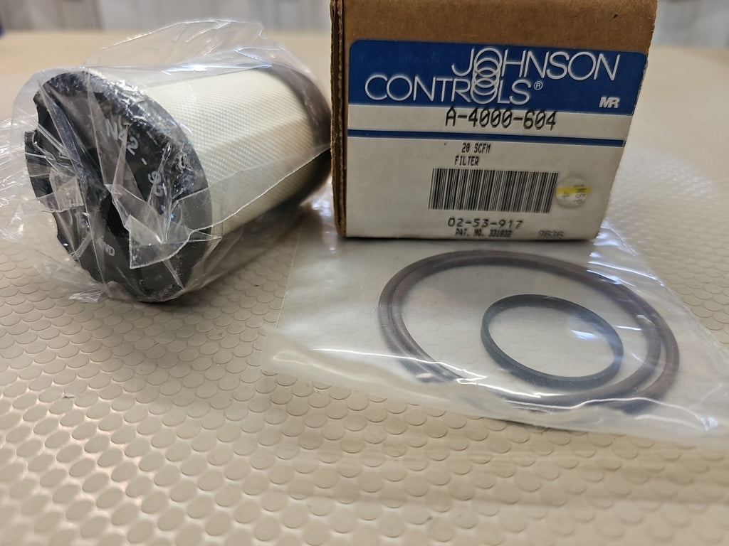 NEW JOHNSON CONTROLS A-4000-604 FILTER REPLACEMENT KIT