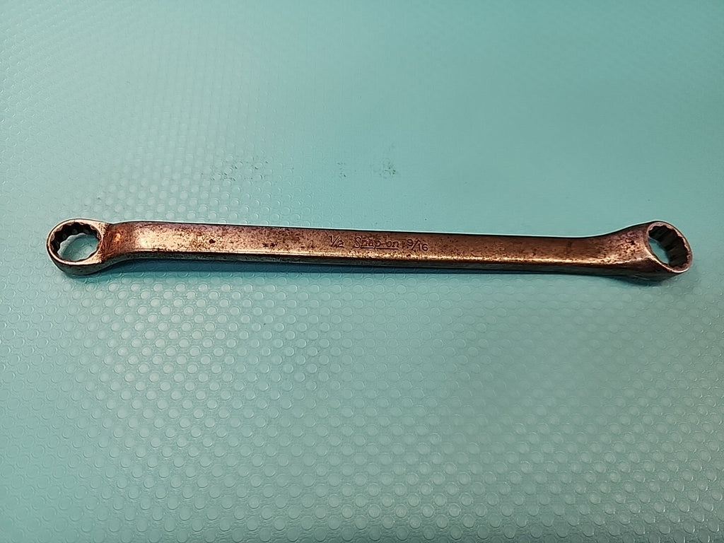 Snap On Tools USA 1/2-9/16" SAE Offset Box Wrench 12 Point GXB1618 Industrial 
