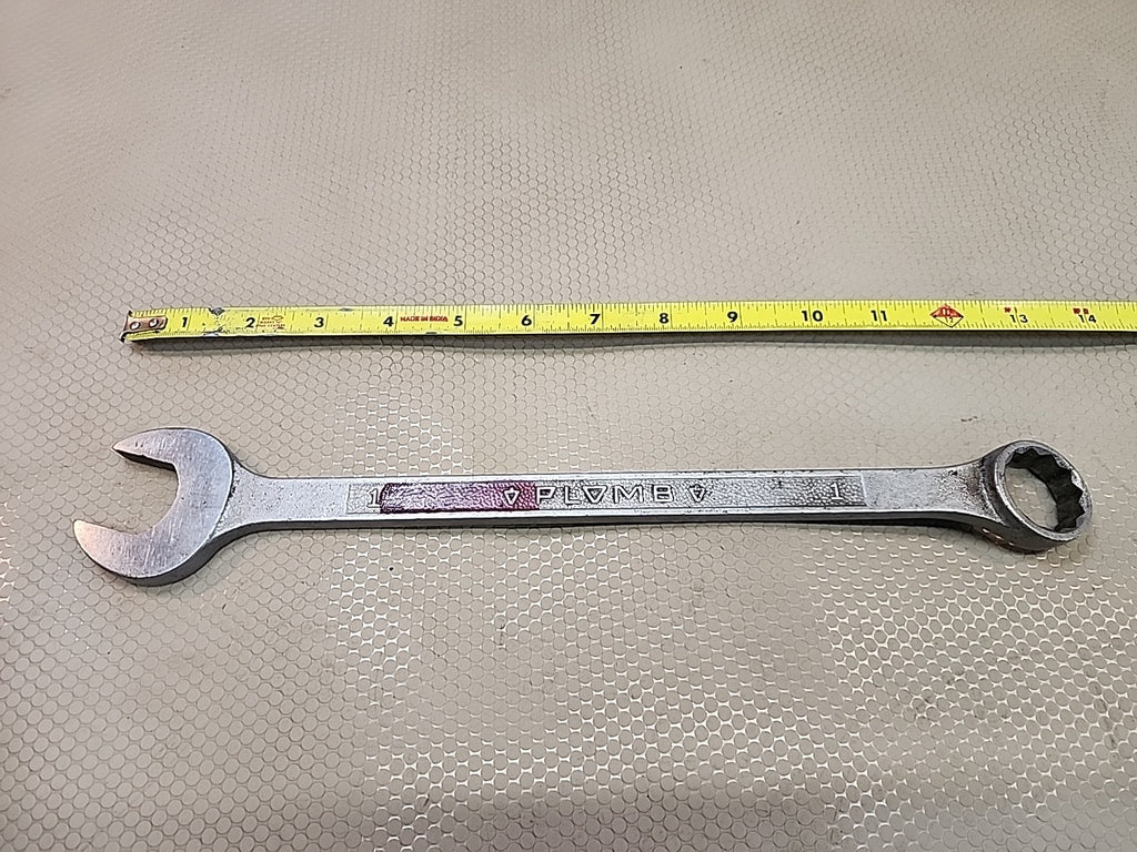 PLOMB TOOLS 1" COMBINATION WRENCH 12 POINT USA - SAE - 1232 PLUMB PLVMB