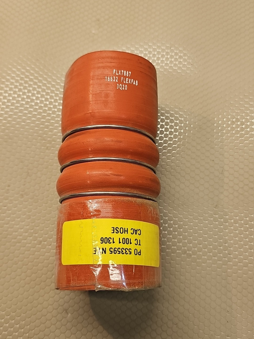 Flexfab 2.50" x 6.00" Charge Air Connecter CAC Silicone Convoluted intake Hose