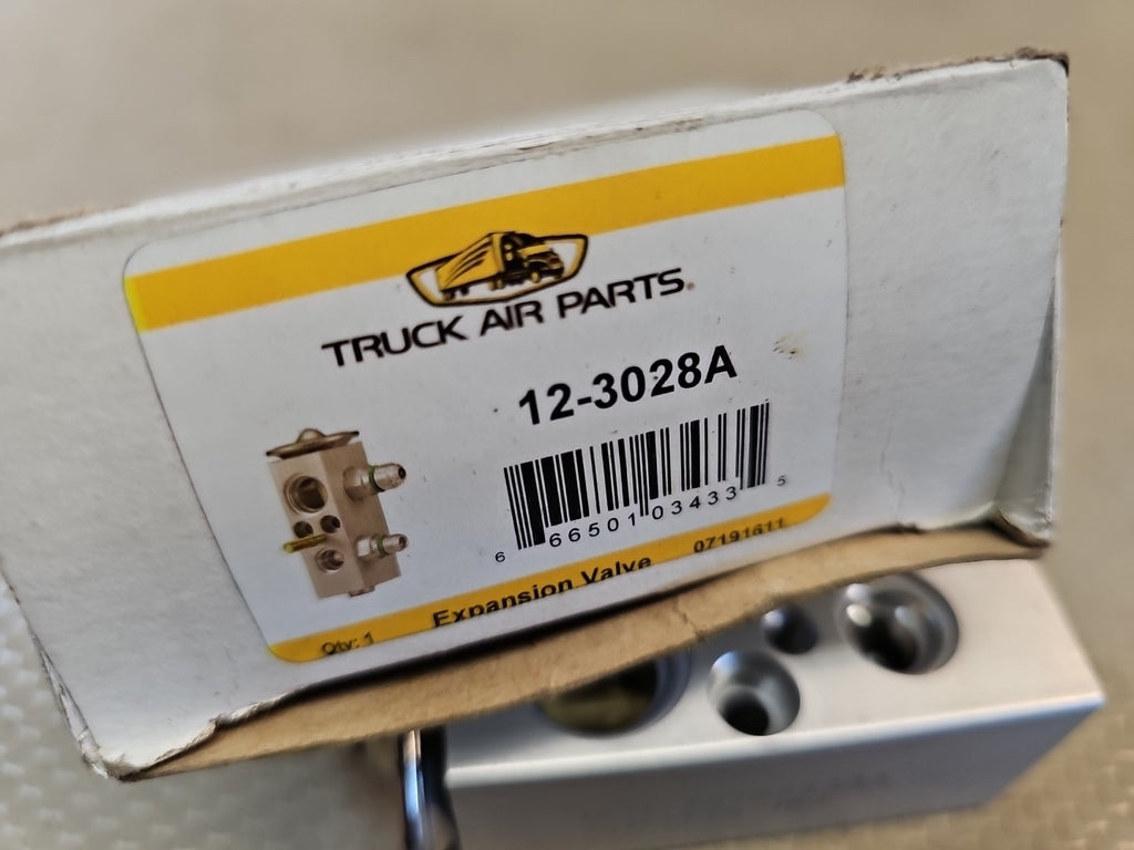 TRUCK AIR PARTS EXPANSION VALVE 12-3028A NEW