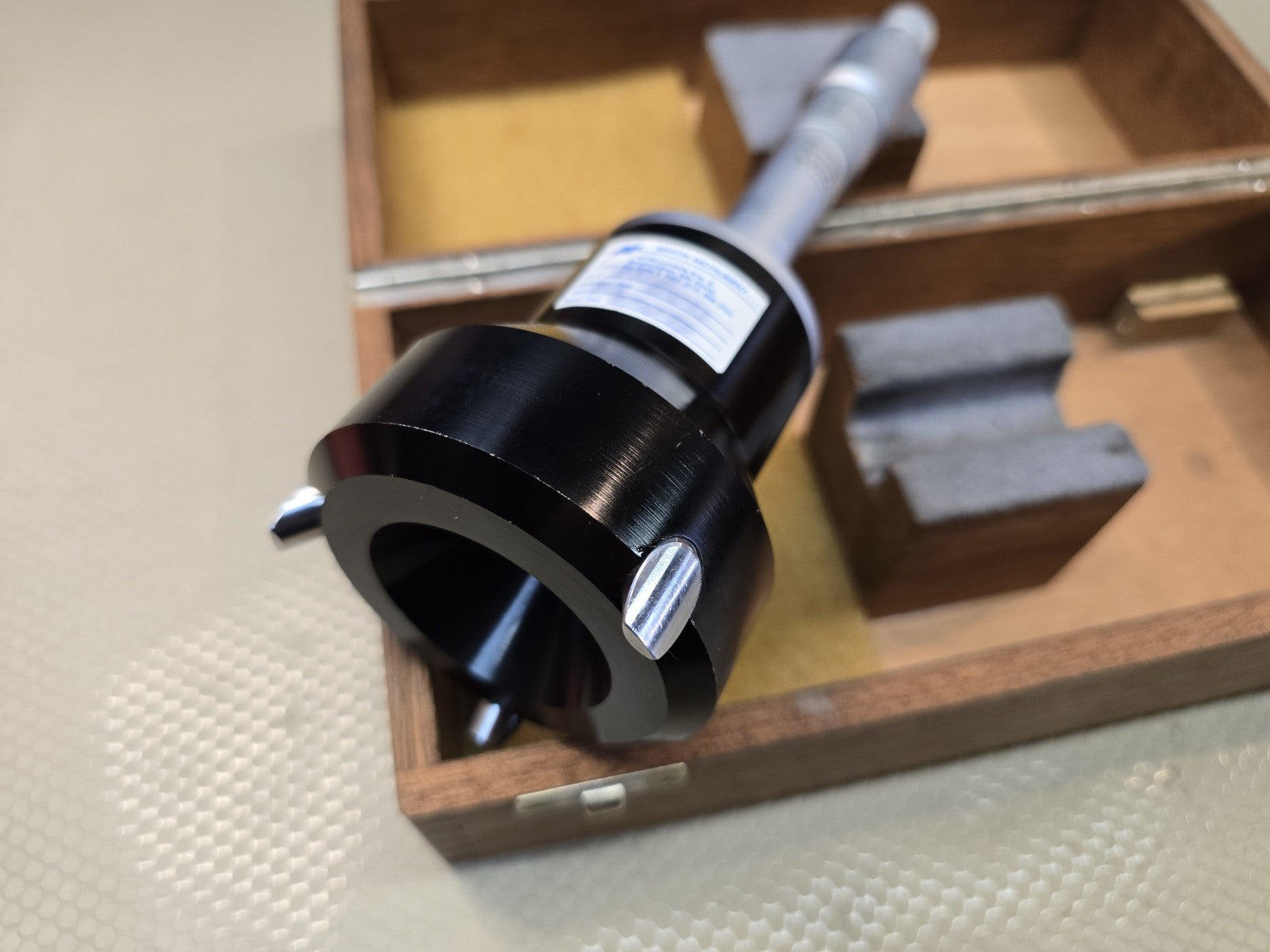 Etalon 31 531B 2.800" - 3.400" Inside Bore Micrometer Gauge w/Wooden Case