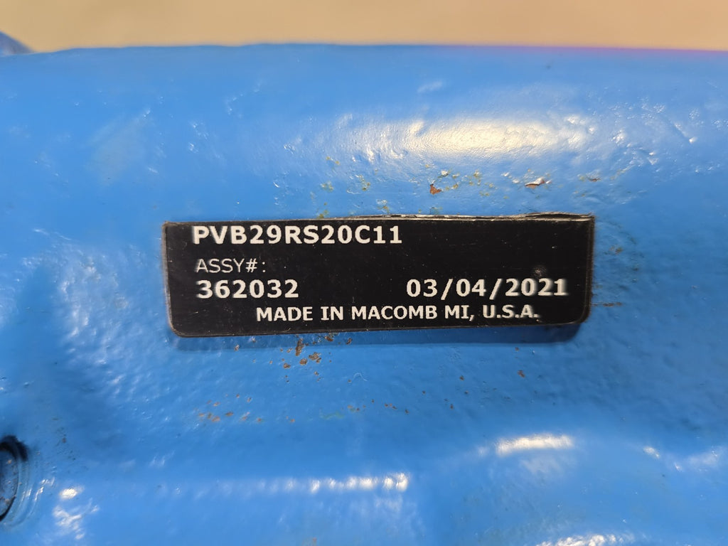 Eaton Vickers Hydraulic Pump PVB Series Coaxial Piston Pump PVB29RS20C11 *NEW*