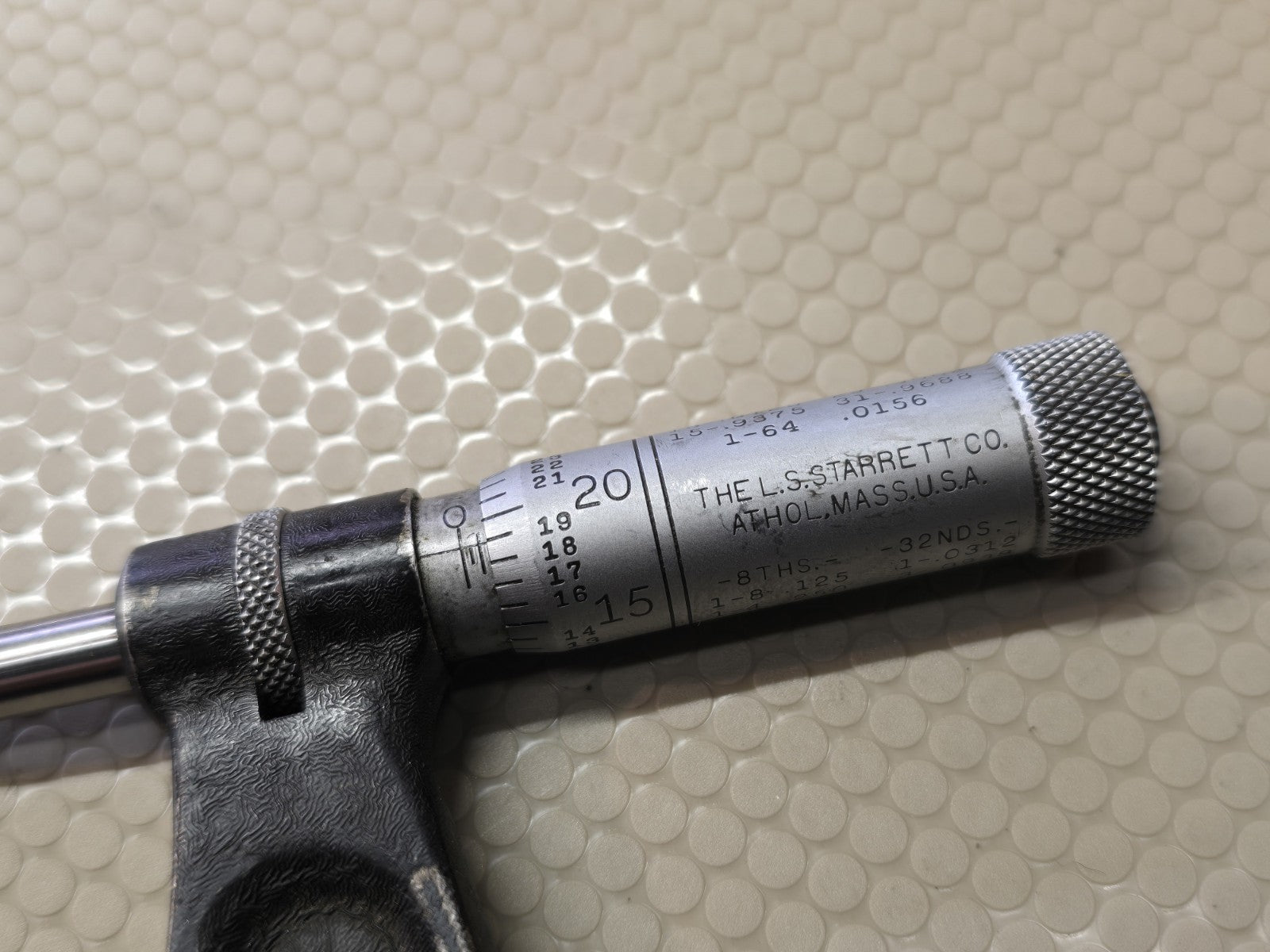 Starrett Micrometer 436 Model 7" to 8"