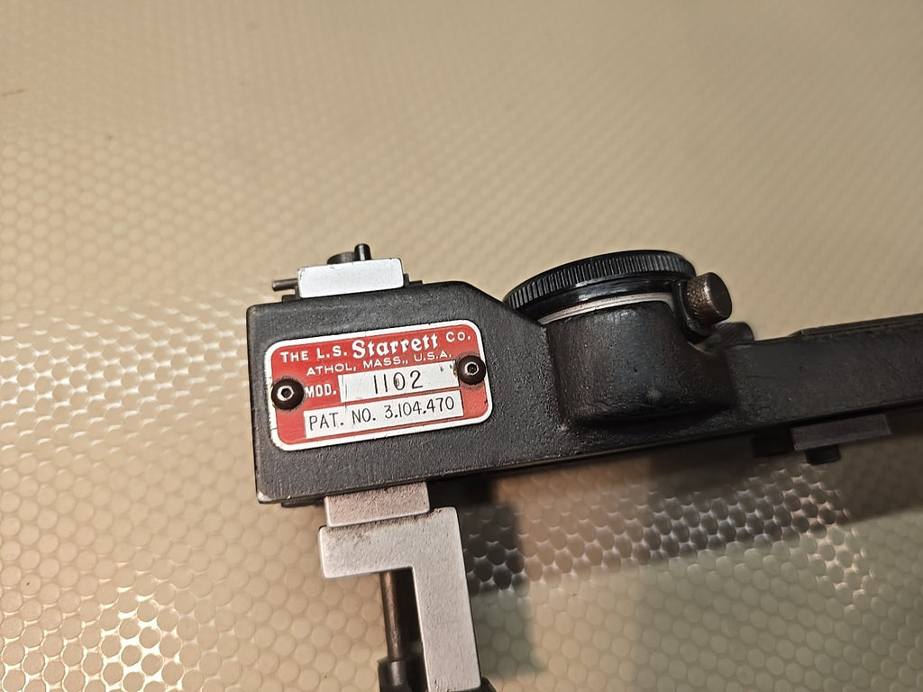 Starrett 1102 1-12" .0005" Shallow Indicator Diameter Gages 