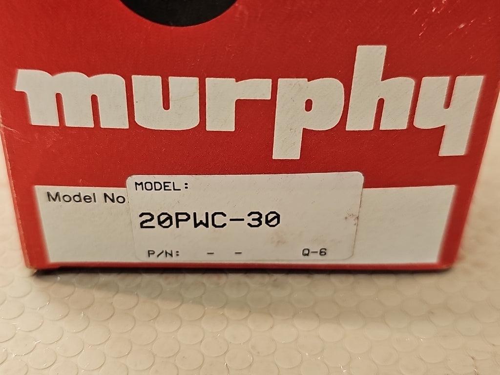 MURPHY SWITCHGAGE 20PWC-30 PN 05051888 NOS NEW
