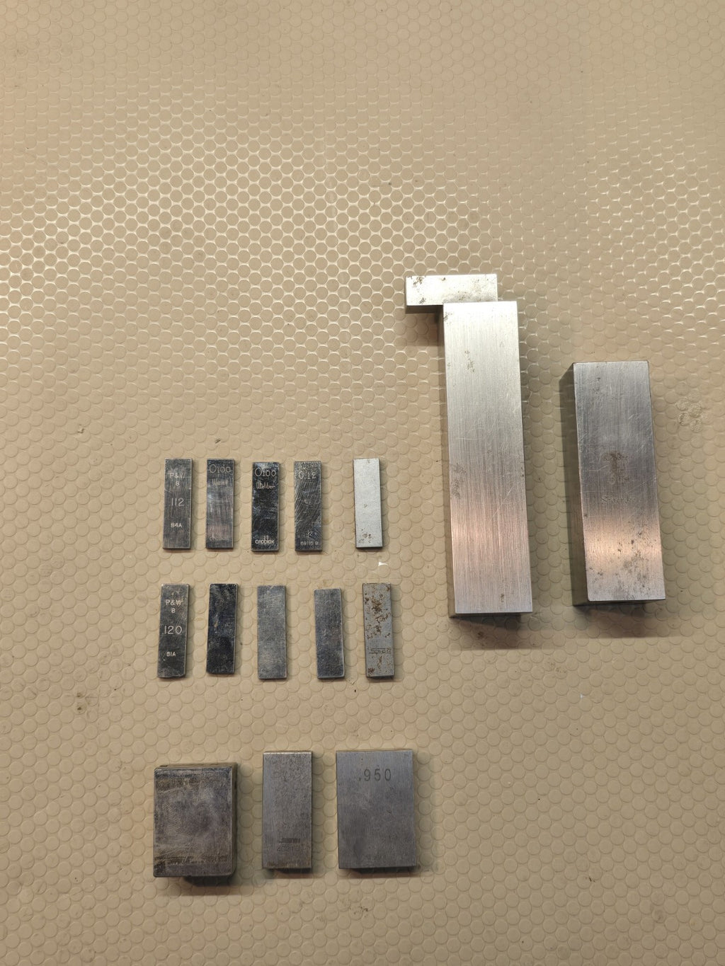 3in Starrett-Webber Gage Block Machinist + Other Webber / Other Brands Lot USA 
