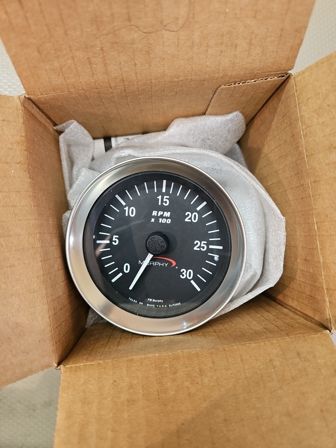 F.W. Murphy ATA-30-12 20700175 Pressure Switch Gauge 0-30 PSI 