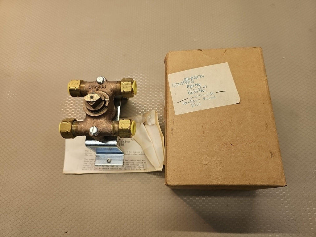Johnson Controls A-4000-130 Air Bypass Valve