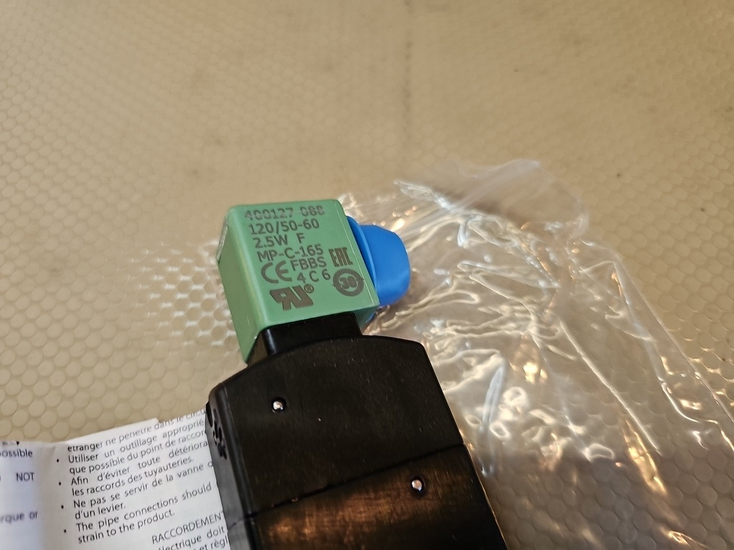 SC8551A017MS 24VDC - ASCO Solenoid 24 VDC 8551 Series Valve, 1/4" NPT Ports
