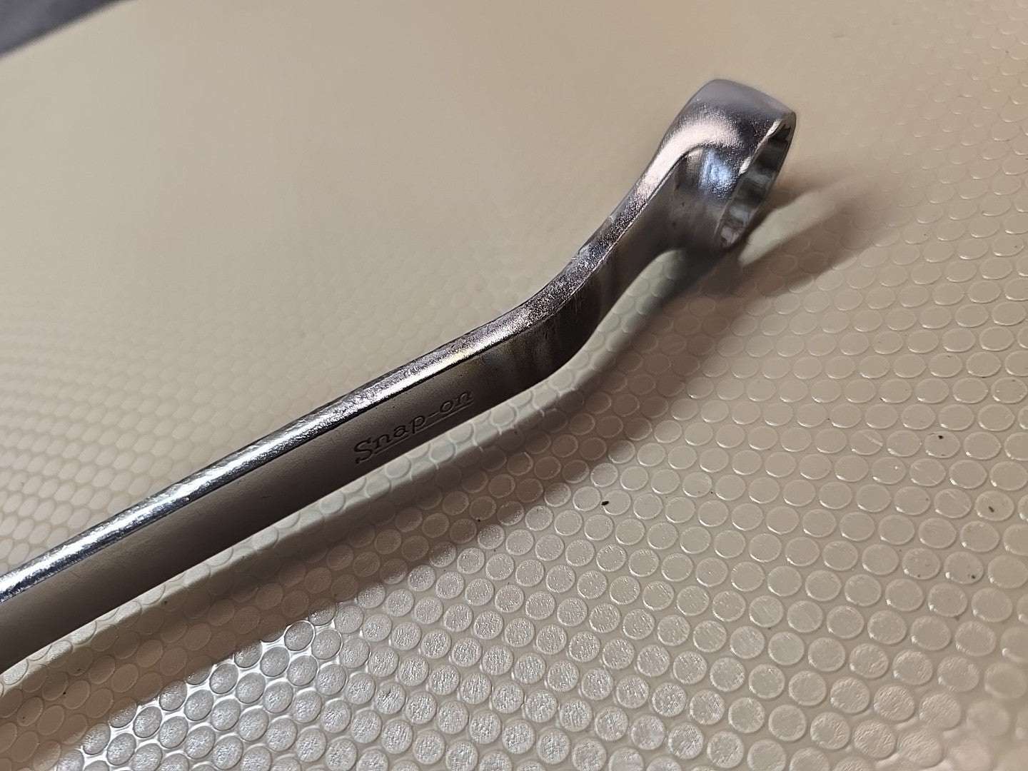 Snap On S6107 Cummins Diesel Fan Wrench 3/4" 12 Pt Modded / Bent into position 