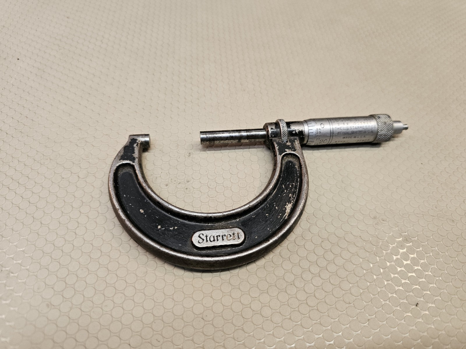 Starter No. 436 2-3 In. Micrometer USA Vintage 