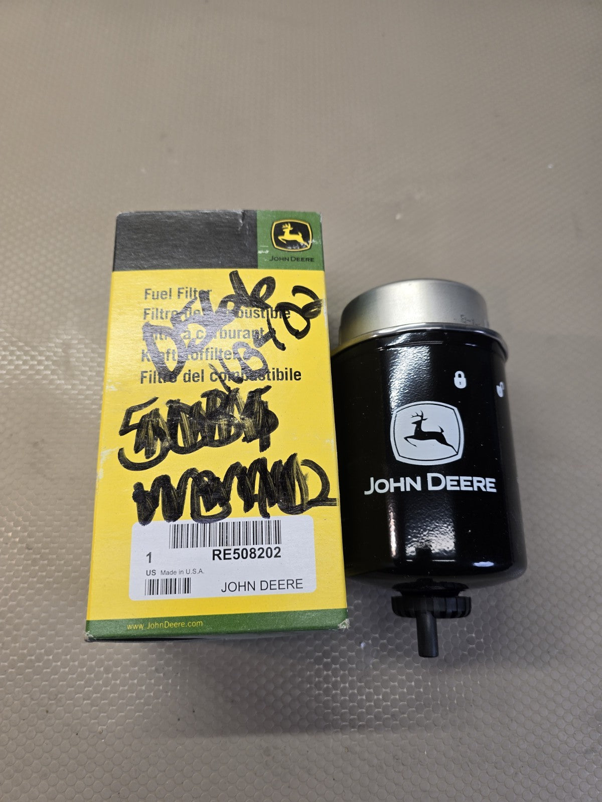 John Deere OEM RE508202  Fuel Water Separator 313 315 317 320 325 328 4120 4320