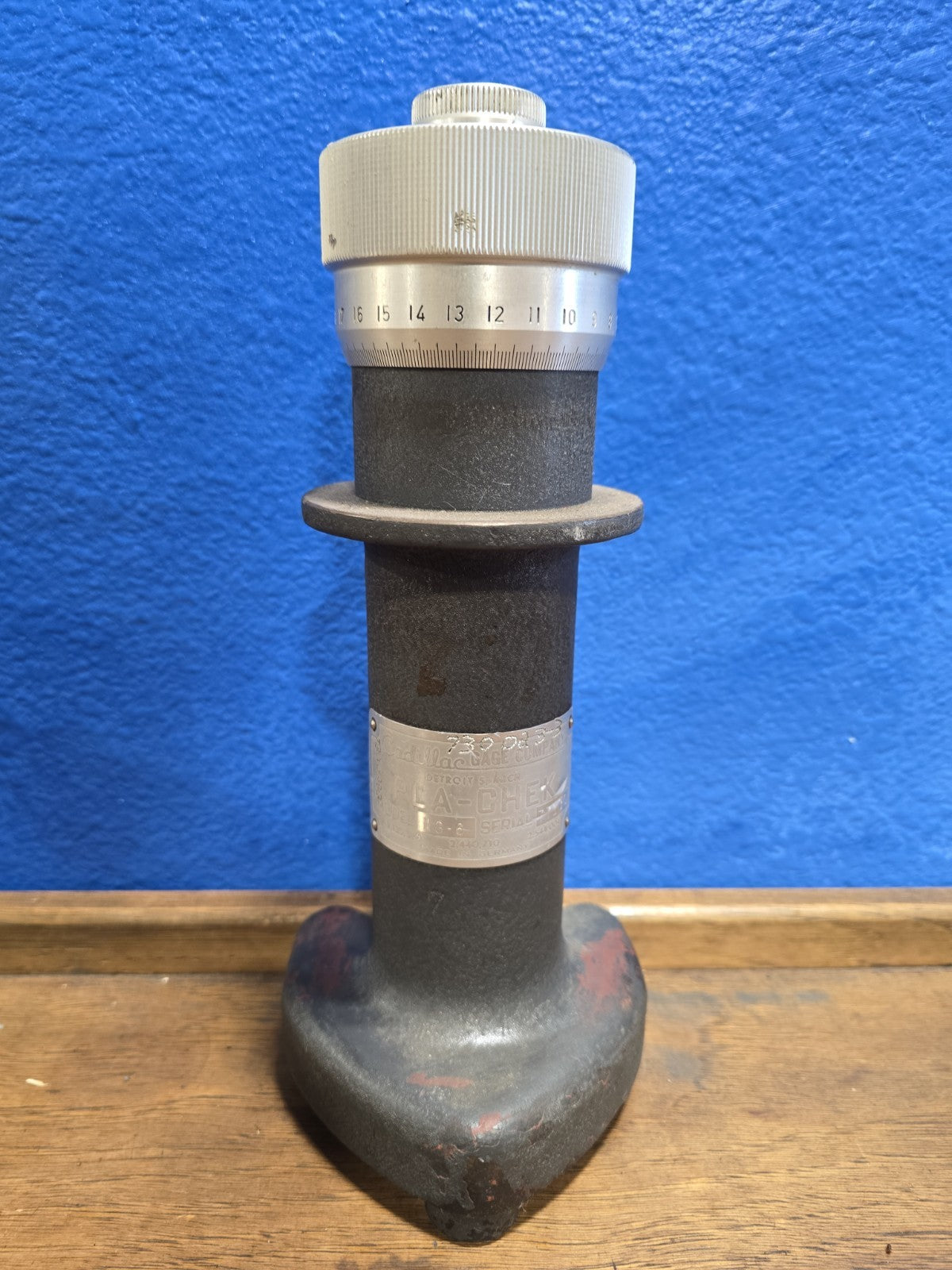CADILLAC GAGE PLA-CHEK 10057 6" HEIGHT GAGE MACHINIST INSPECTION TOOLS USA MADE