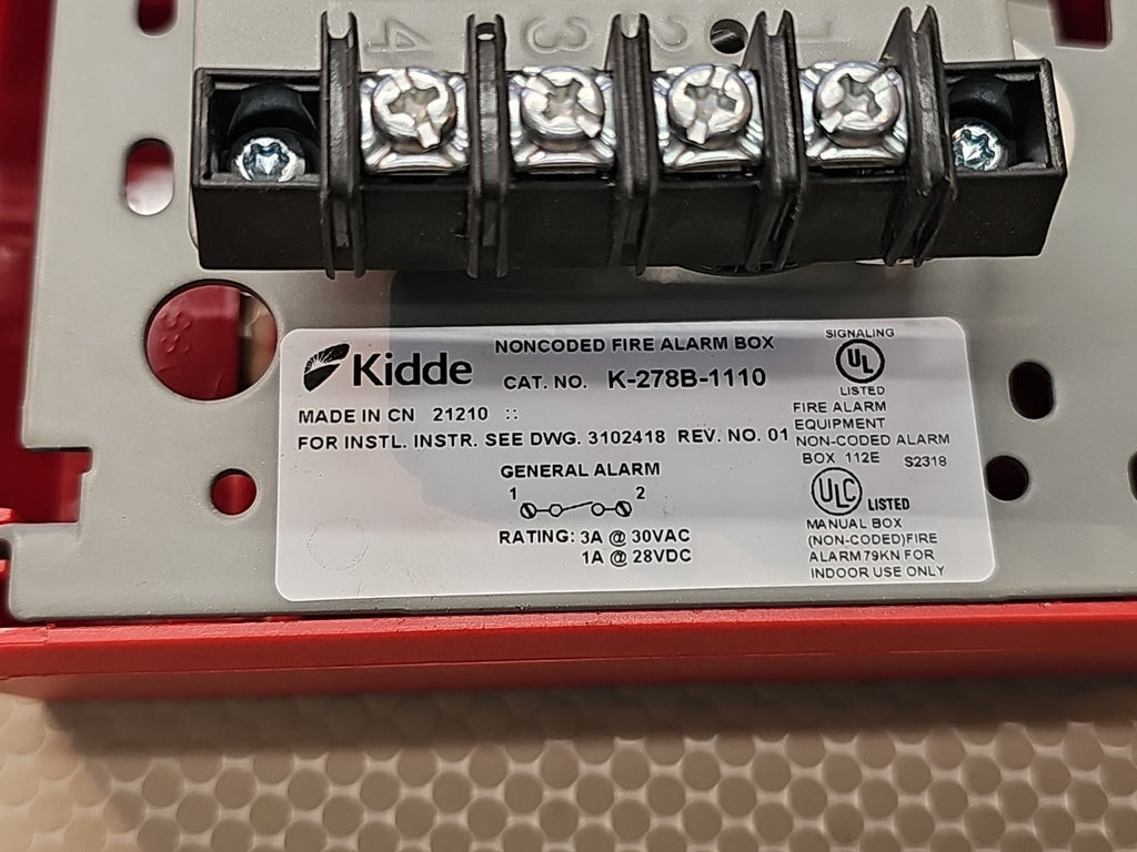 Edwards K-278B-1110 Kiddie