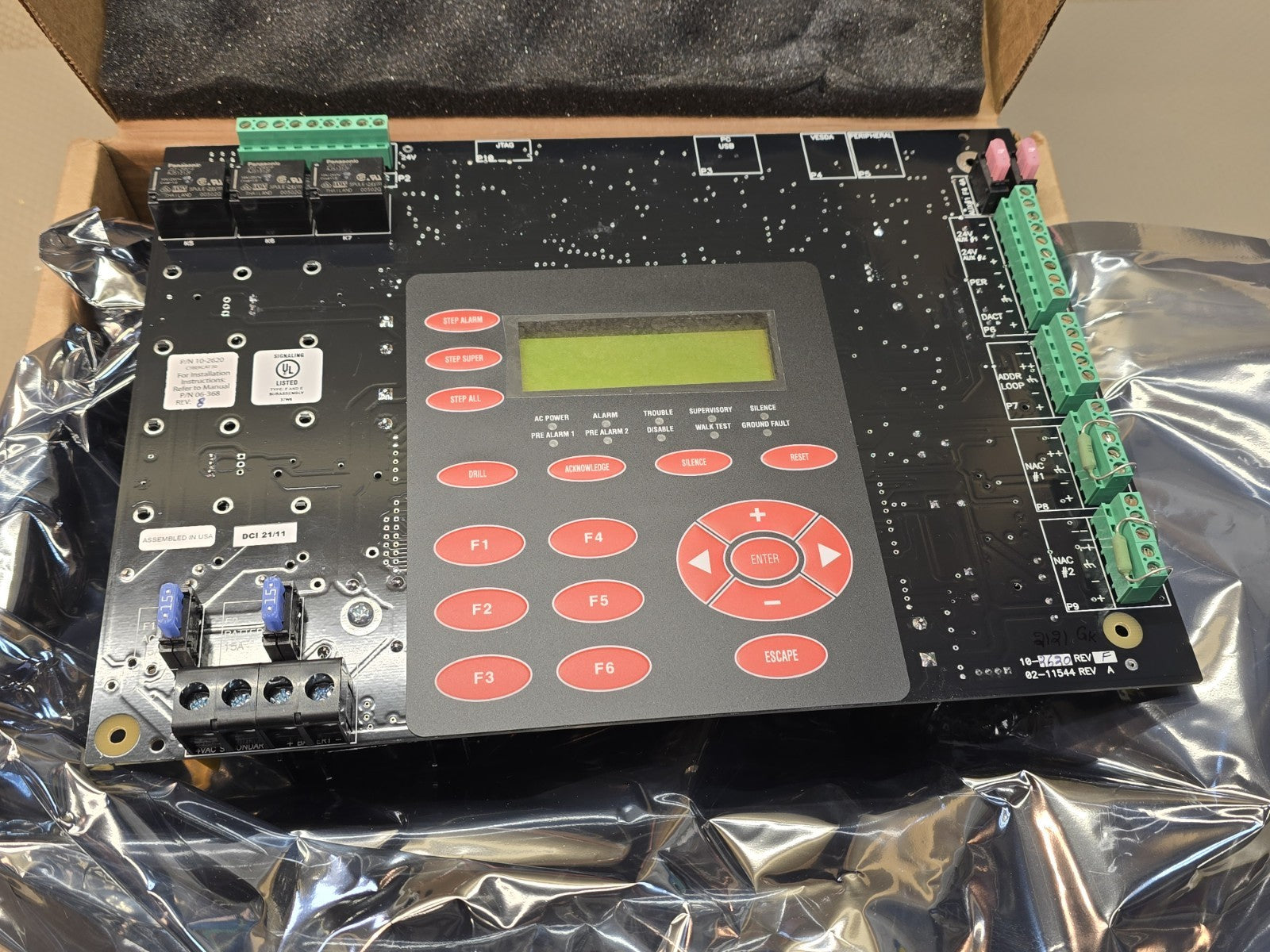 FIKE 10-2620 Rev D Temperature/Process Control Board Rev D BRAND NEW