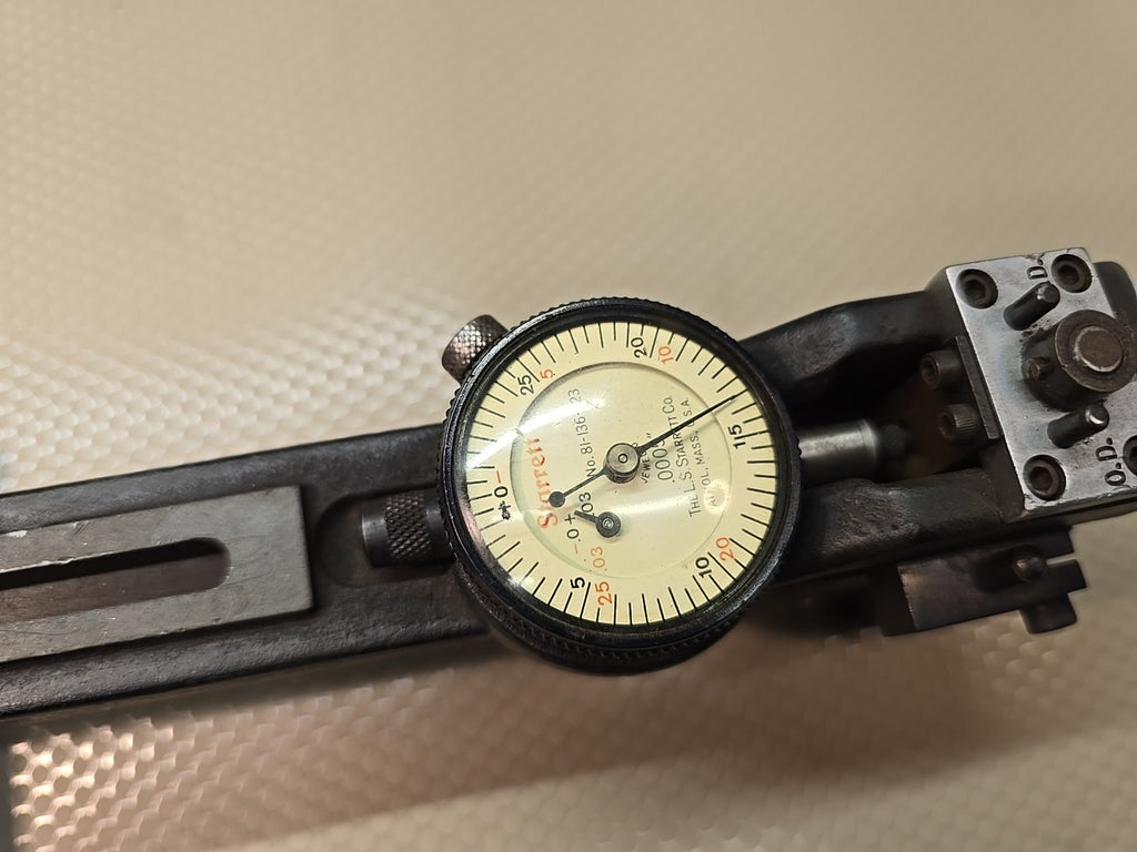 Starrett 1102 1-12" .0005" Shallow Indicator Diameter Gages 