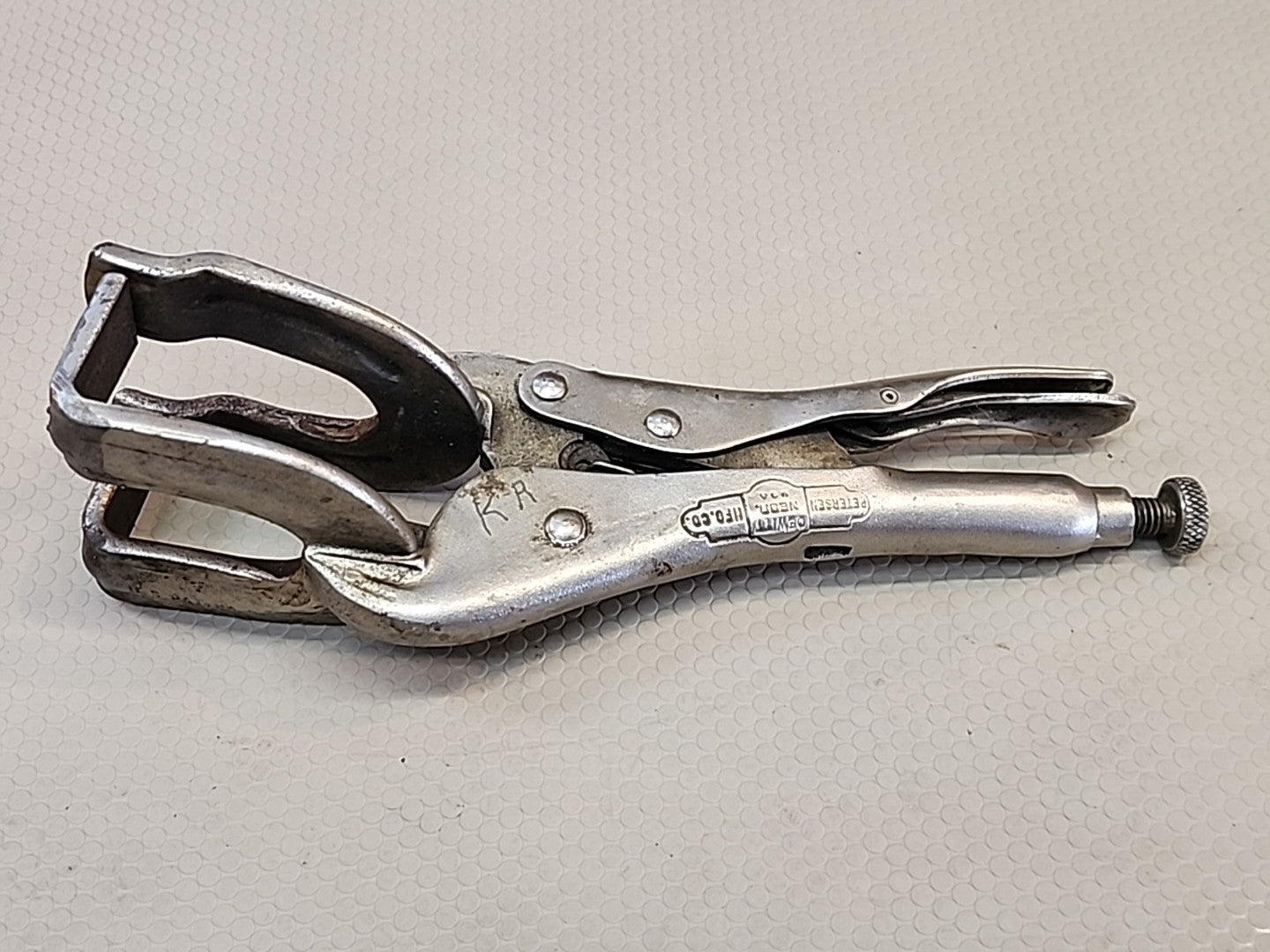 Petersen Dewitt Vise Grip 9R Locking Welding Clamp Pliers USA Vintage