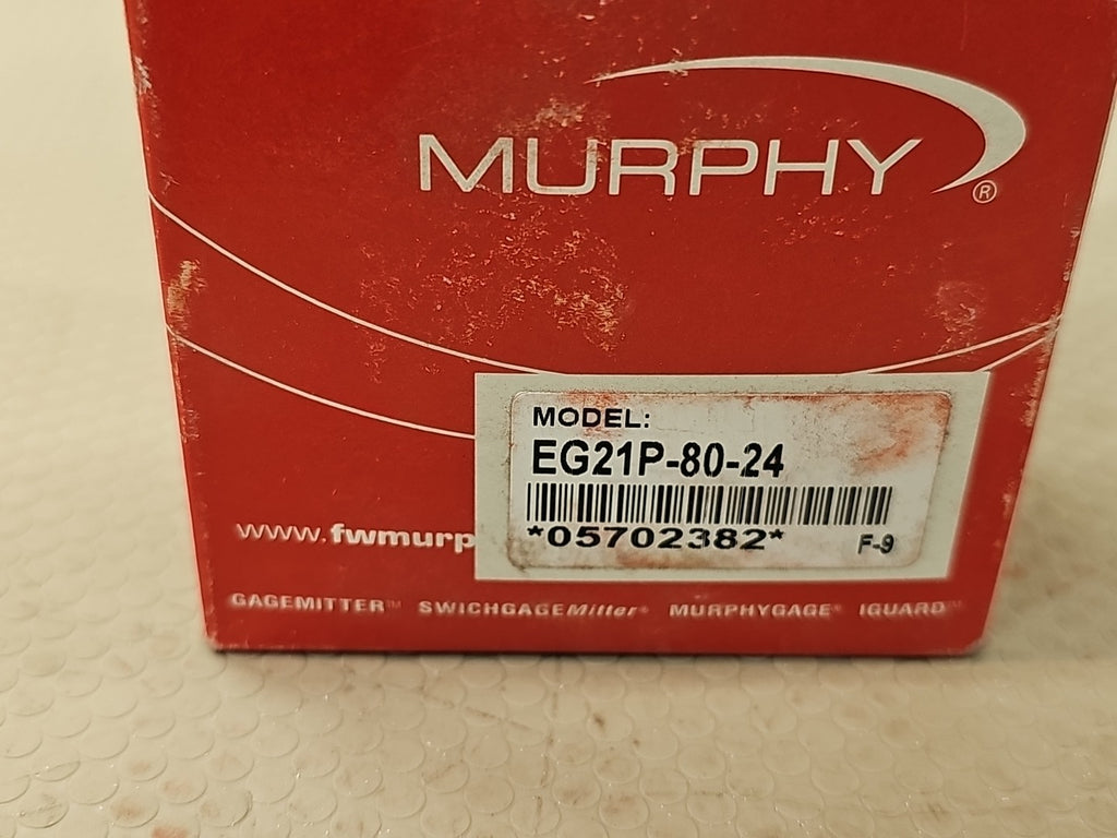 Murphy EG21P-80-24 Electric Pressure Gauge  05702382 0-80PSI 24VDC NEW