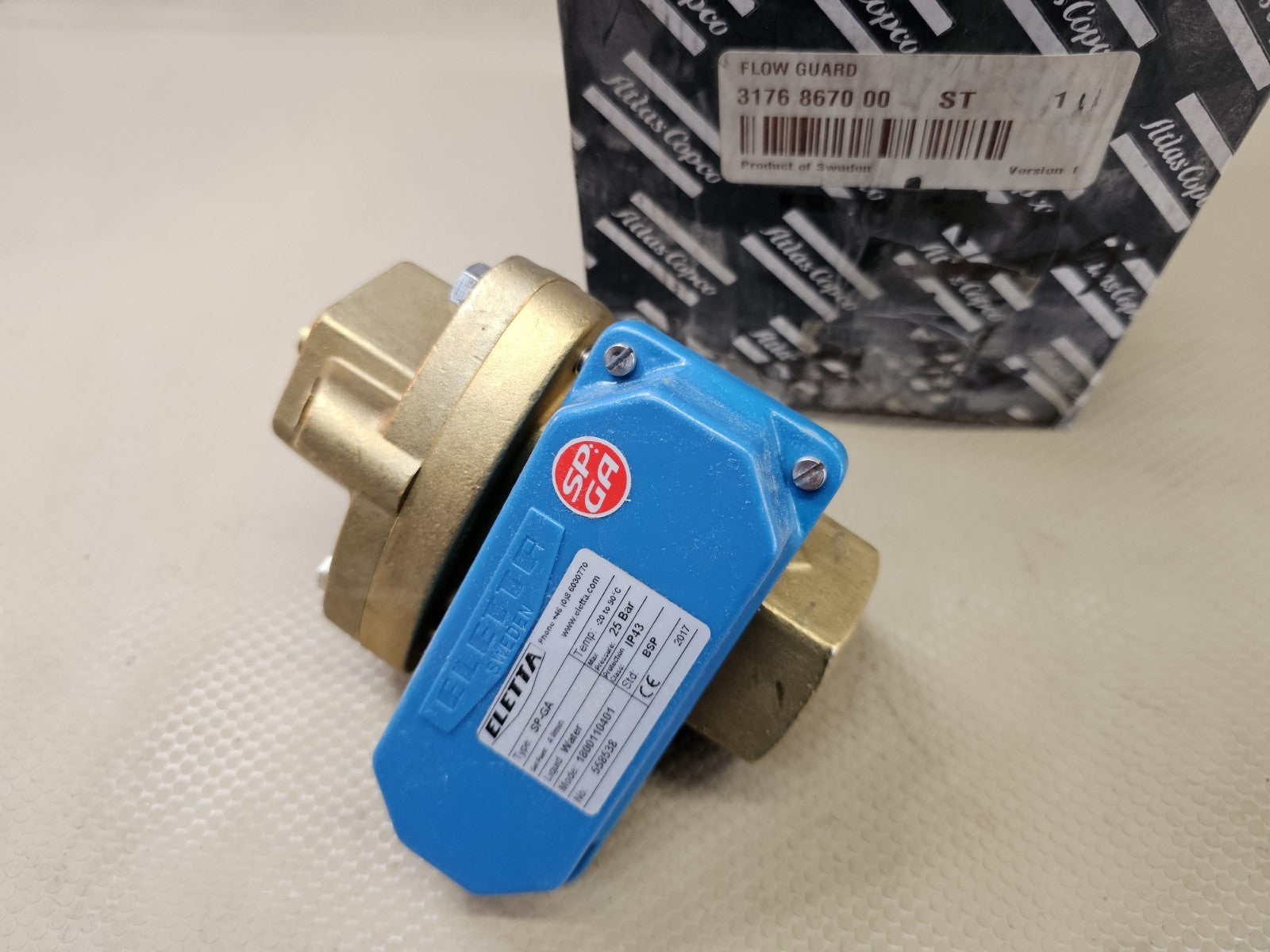 ELETTA SP-G A Temp 0-90 C 25 Bar 1800110401 393144