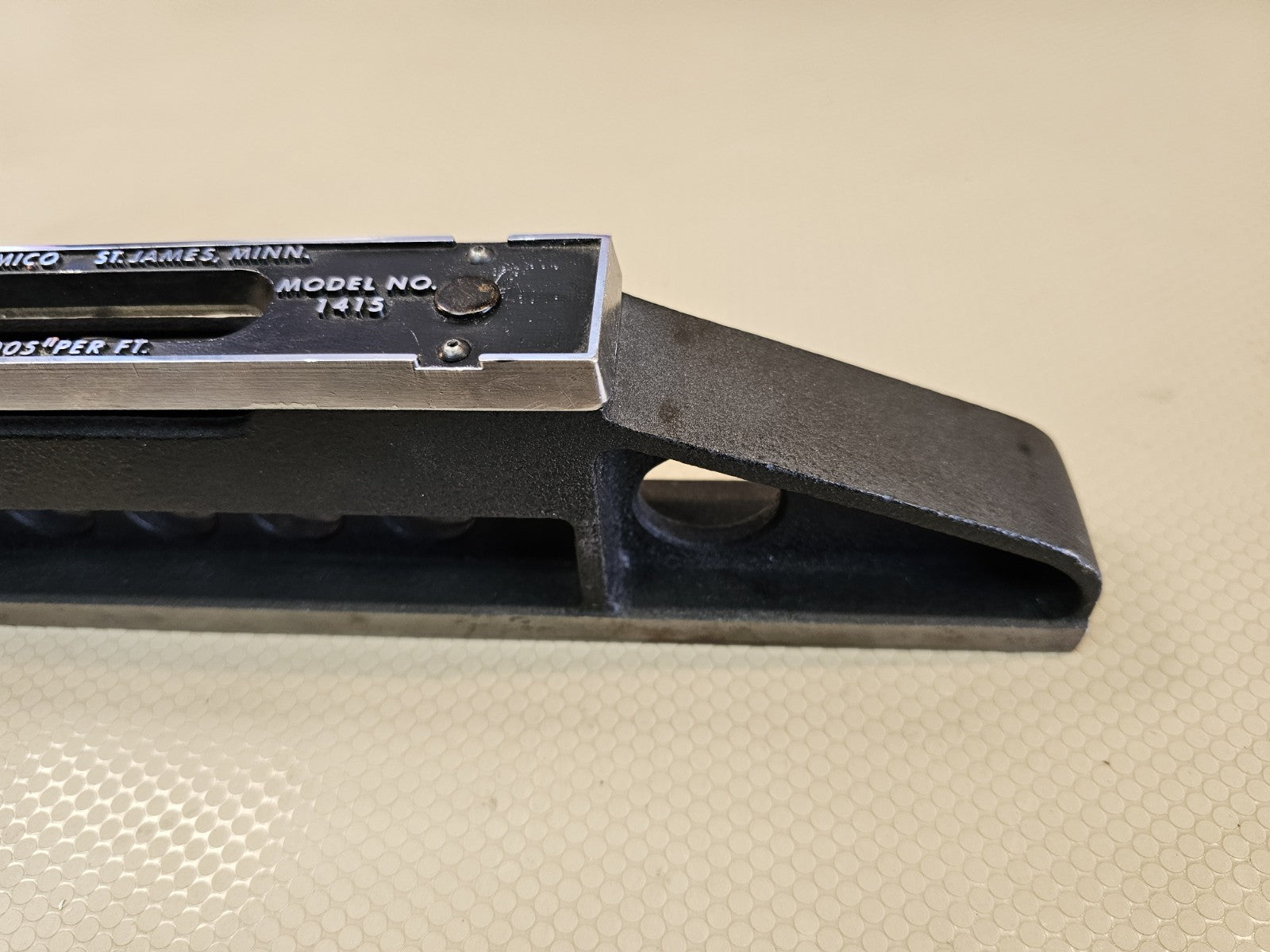 Vintage Scherr Tumico  Master precision machinist level model No. 1415 - 15"