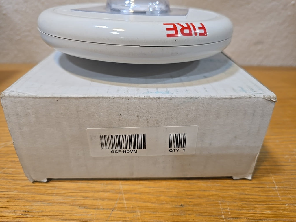 EST Edwards GCF-HDVM Fire Alarm Horn Strobe Ceiling White NEW