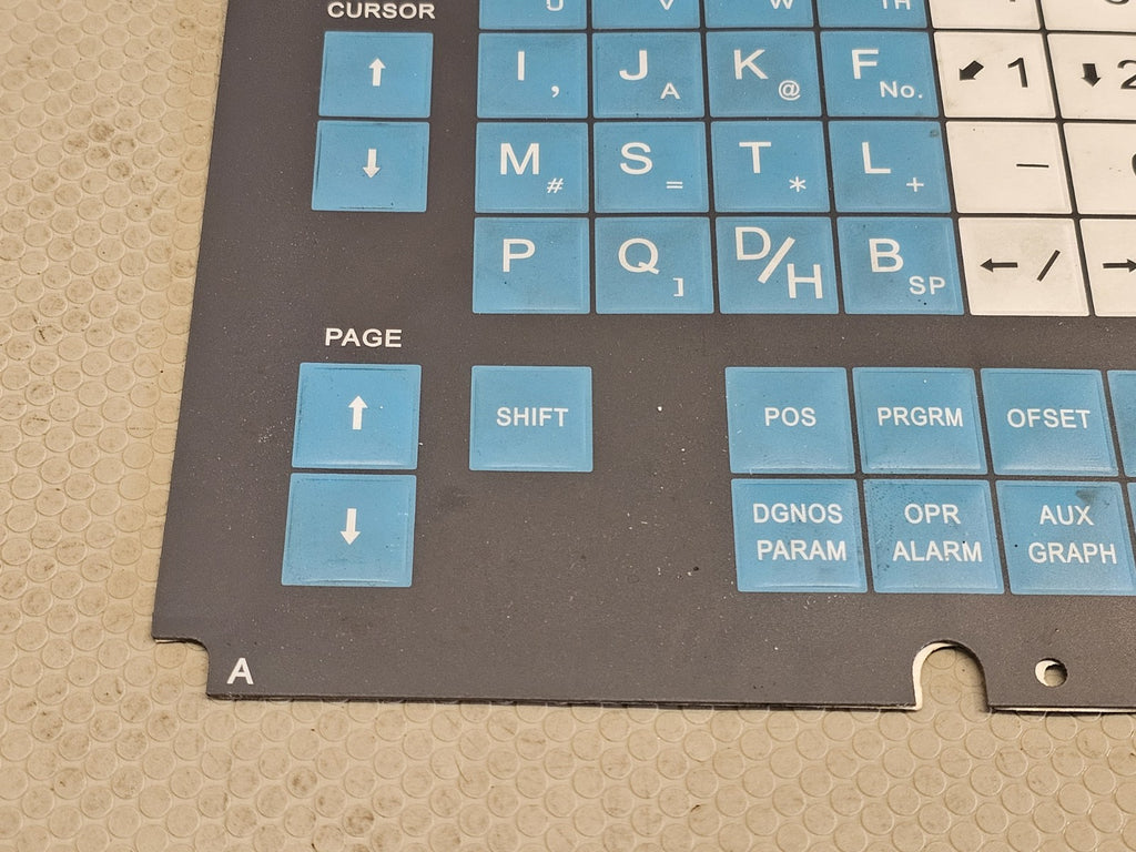 New FANUC A98L-0001-0568#M Membrane Keysheet Keyboard