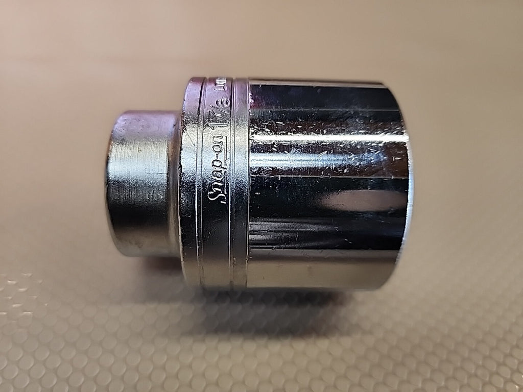 Snap-On 1-7/8" Shallow Chrome, used 12PT Socket, LDH602! Act Now, Wont Last!