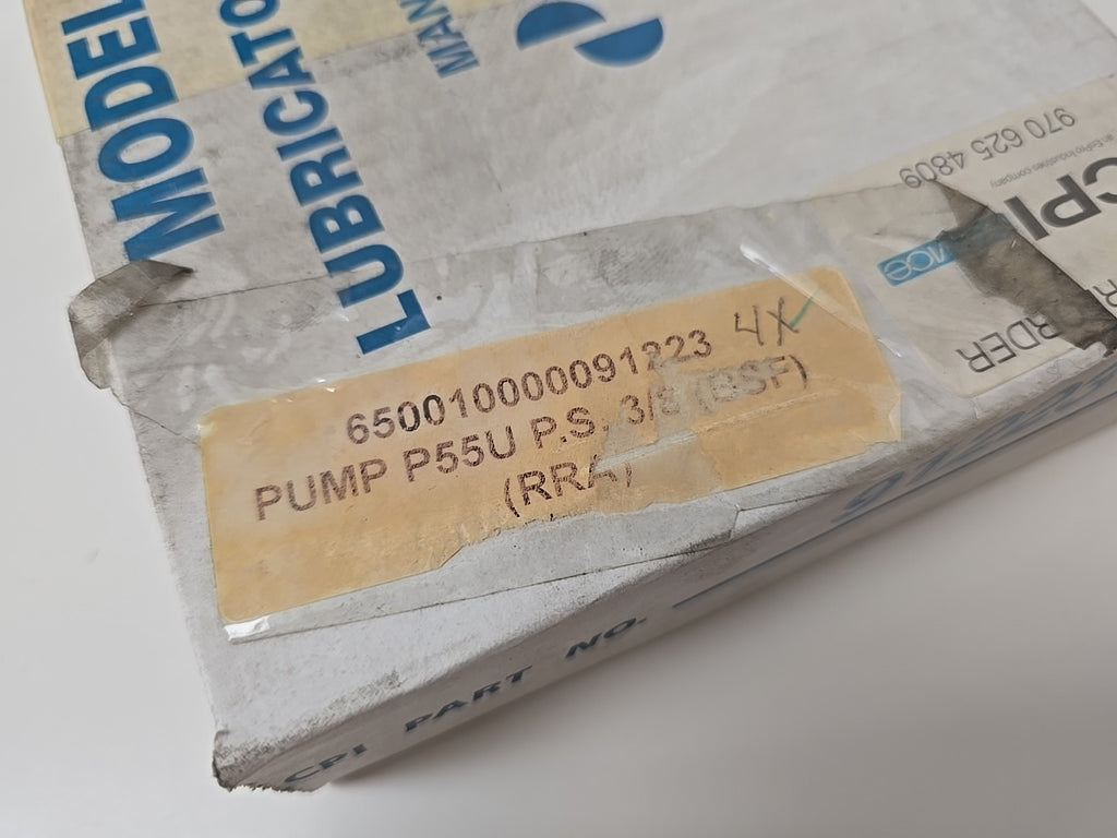CPI Lubrication 91223 LP Force Feed Lube Pump 3/8” NEW P55U PS BSF Rra