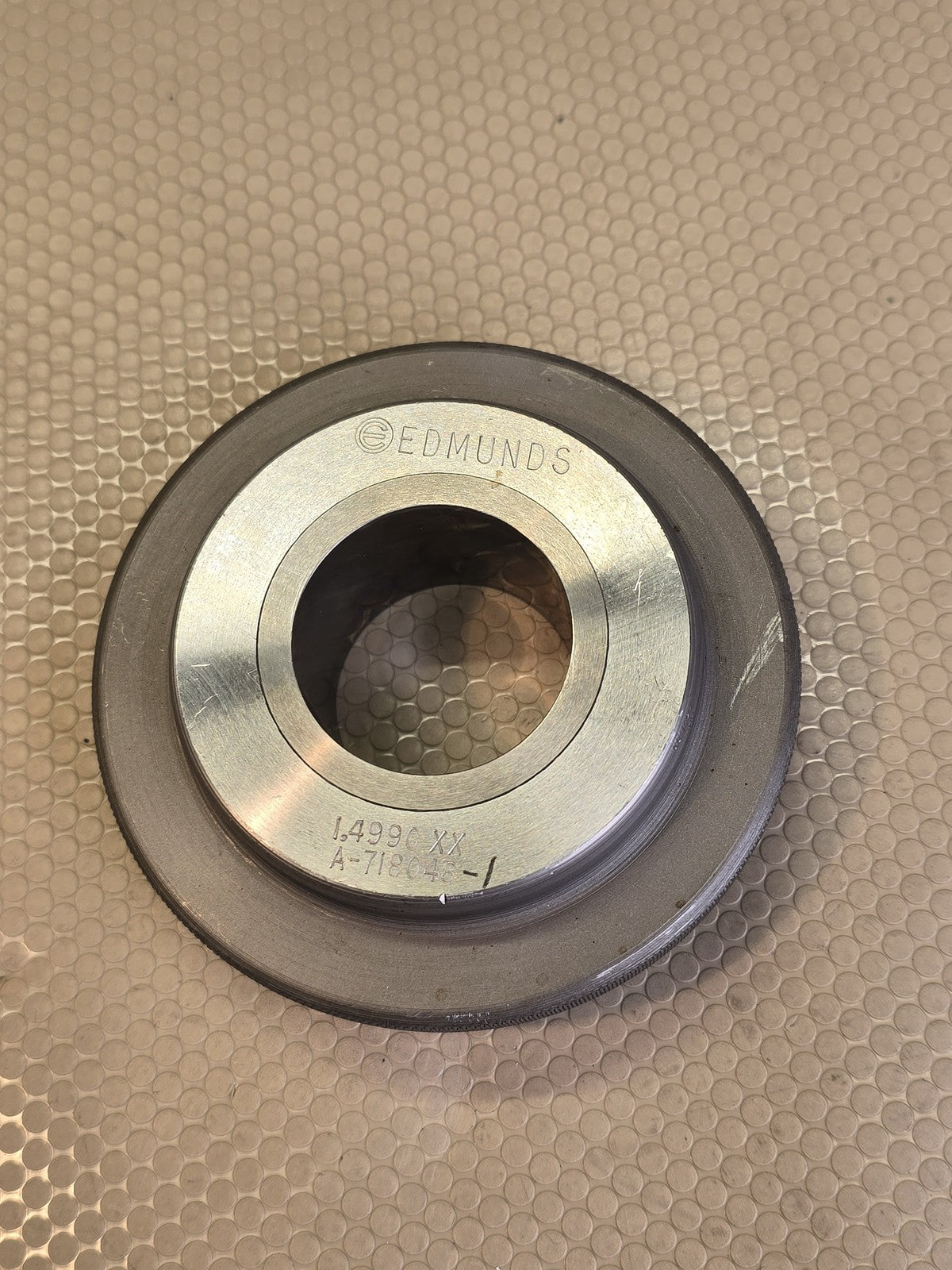 Edmunds Bore Ring Master Setting Ring Gauge 1.4990 XX Precision