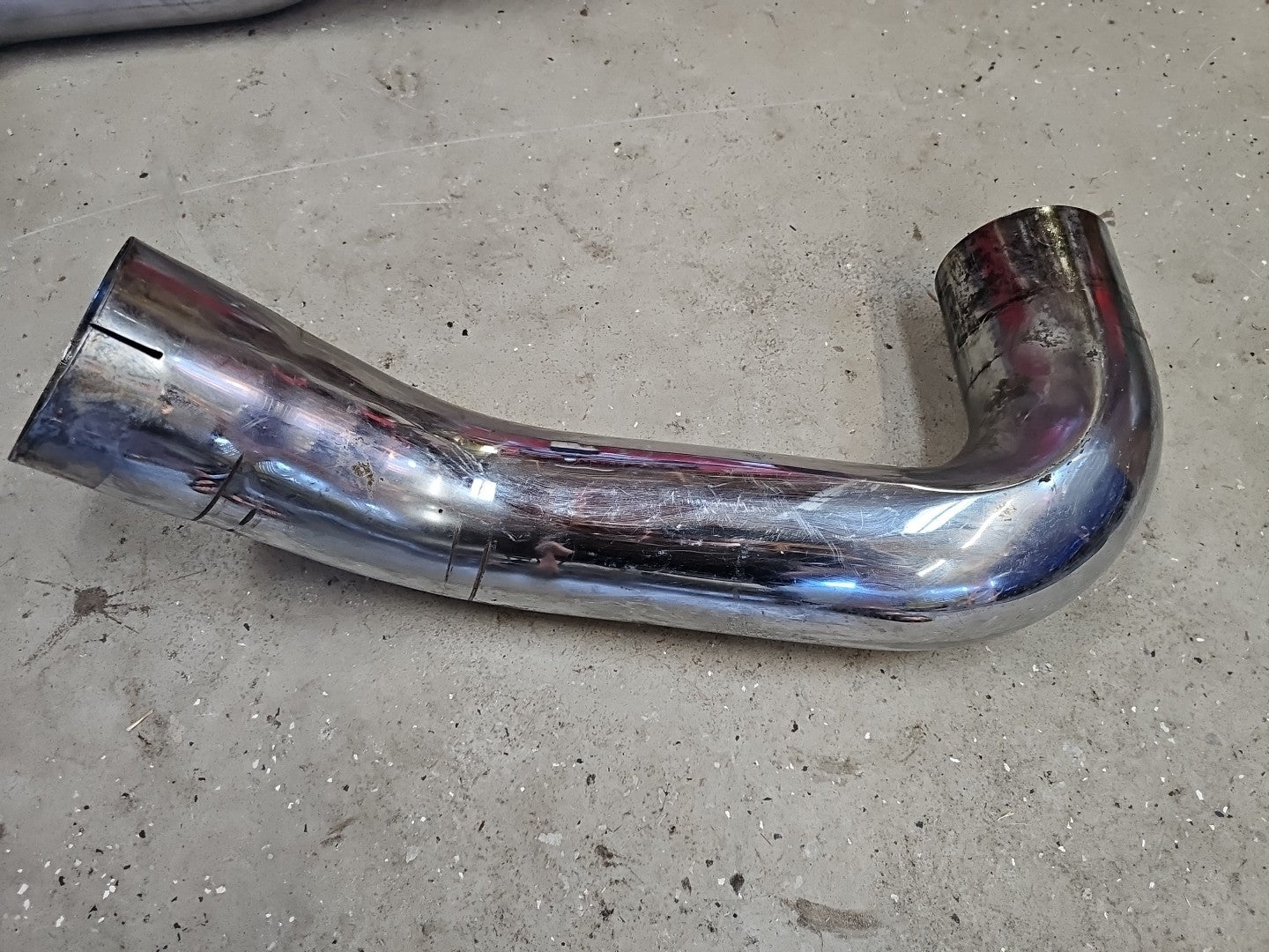 Genuine OEM PACCAR K180-14764CP CHROME POLISHED Kenworth 5" Exhaust Right Elbow