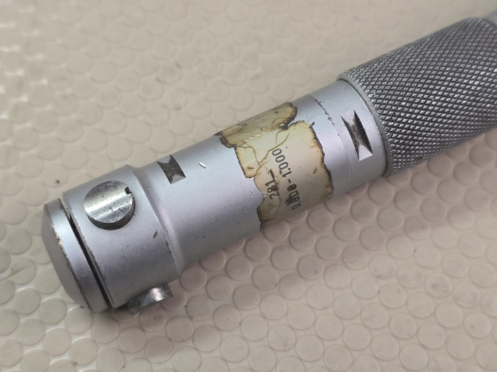 Brown and Sharpe, Tesa Bore Micrometer, Intramike 0.8" - 1.0"