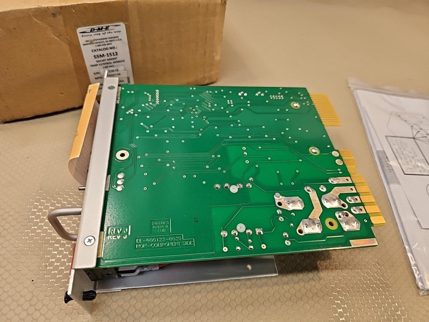 NEW GENUINE SSM-15-12 DME Smart Hot Runner Temp Control Module New Surplus