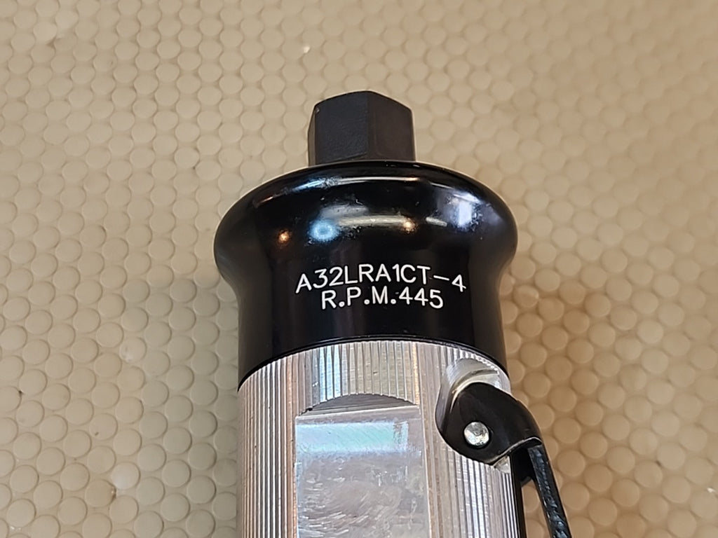 NEW STANLEY TOOL A32LRA1CT-4 PNEUMATIC NUTRUNNER 445 RPM, 3/8" REVERSE TORQ.ADJ.