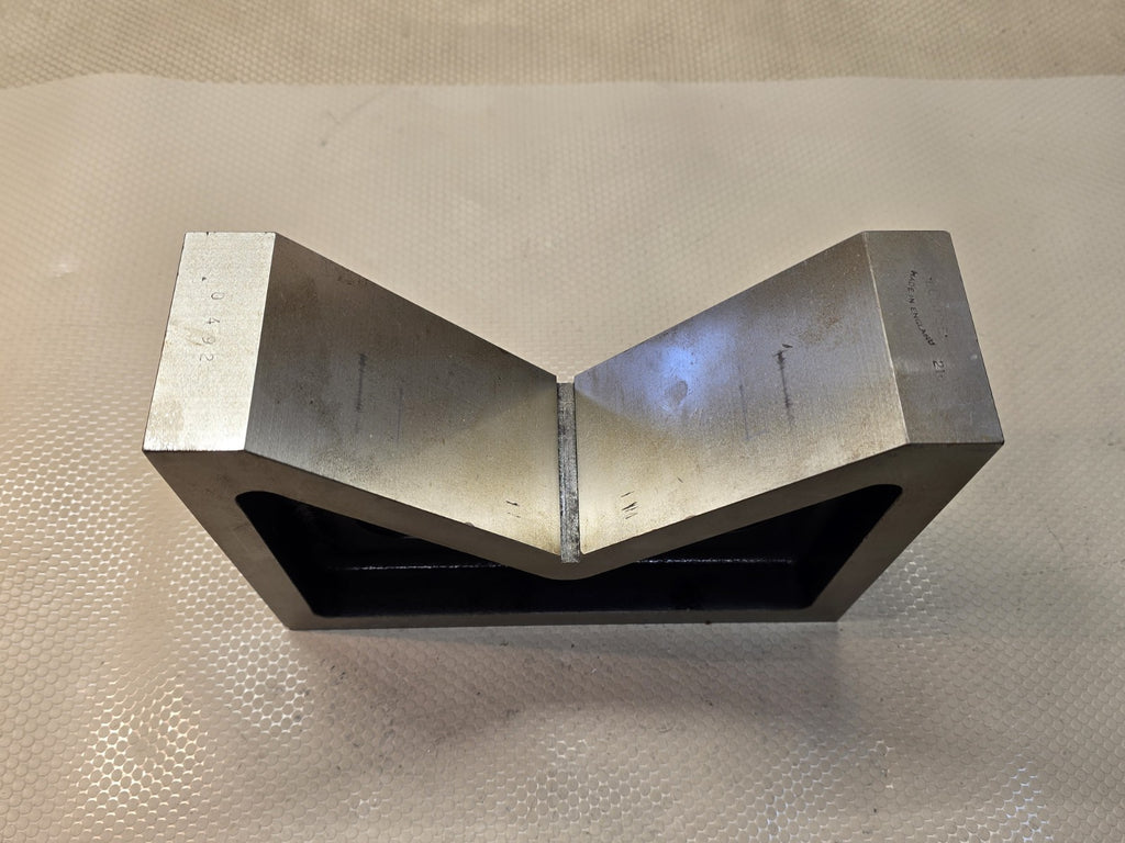 Eclipse Machinist 9" V Block Used Made In England 216 8.5 Inch Or 9 Inch