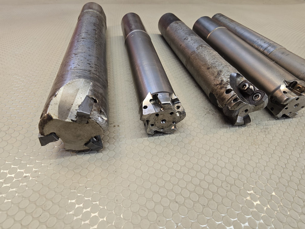 5x! MITSUBISHI / Other 1" - 1.5"  STEEL INDEXABLE END MILL BORING BAR Coolant