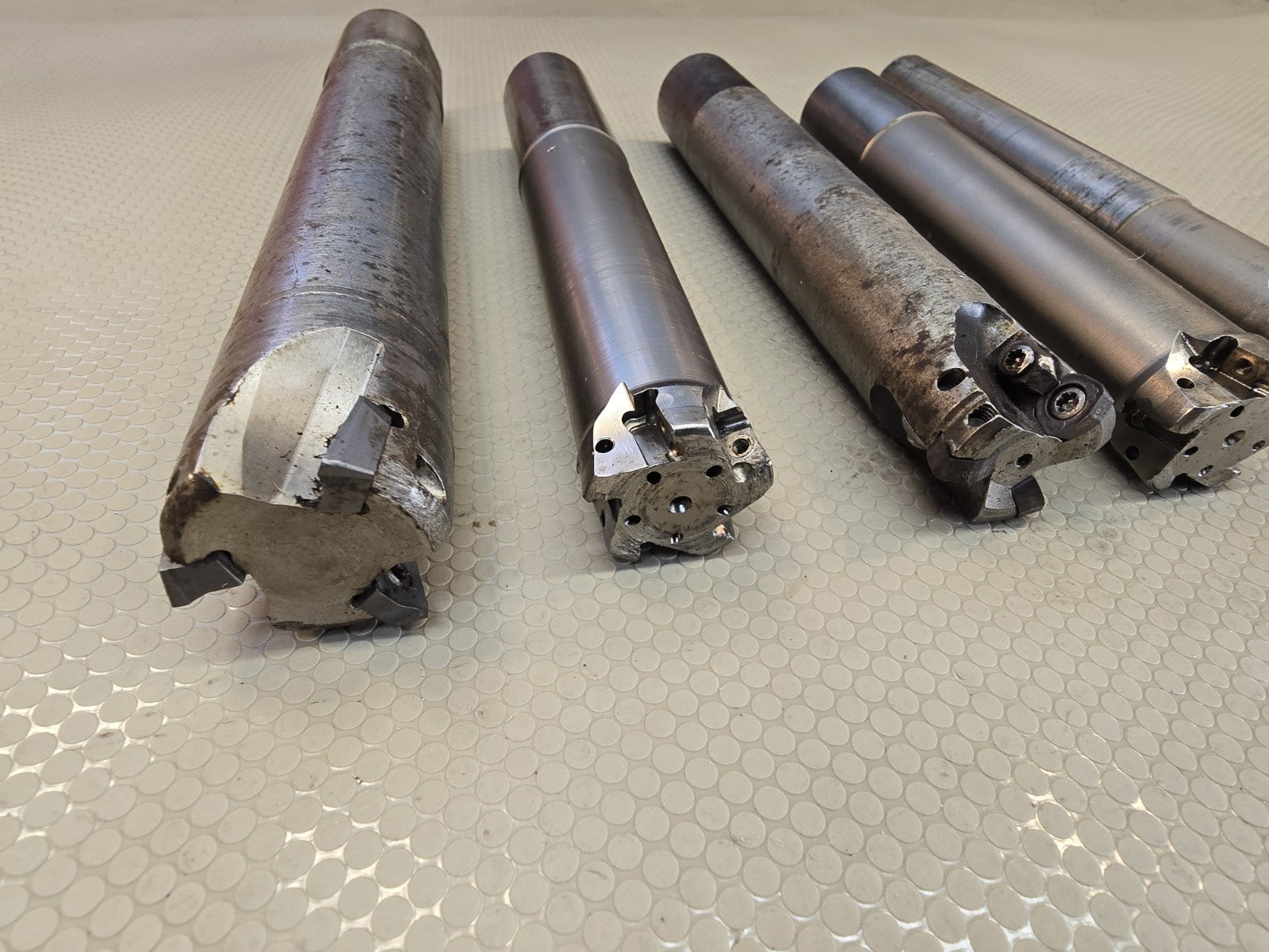 5x! MITSUBISHI / Other 1" - 1.5"  STEEL INDEXABLE END MILL BORING BAR Coolant