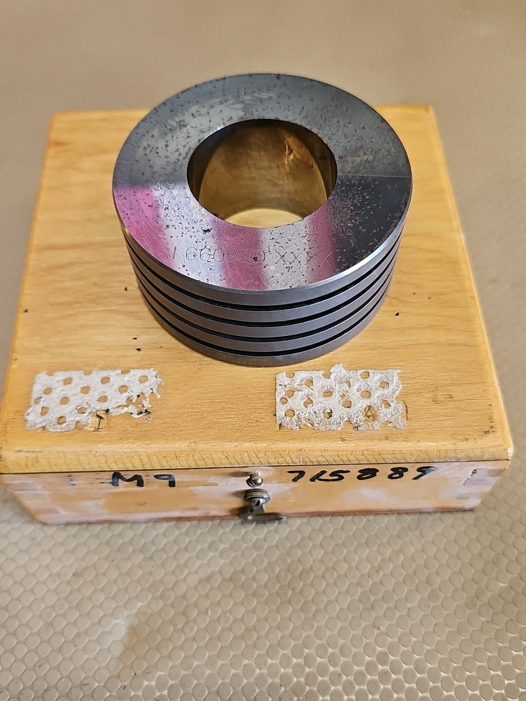 GSG GLASTONBURY SOUTHERN GAGE - 1.660900 XXXX M9 MASTER PLAIN BORE RING GAGE