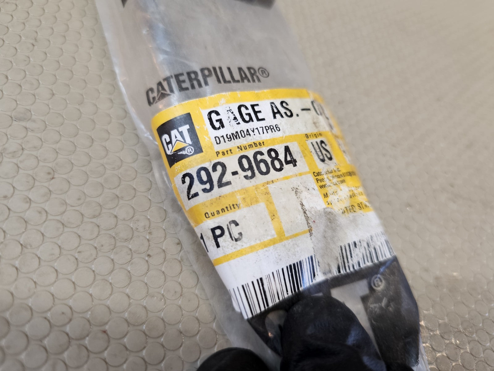 Cat Caterpillar genuine oemcat 929-9684 Tube AC Air 