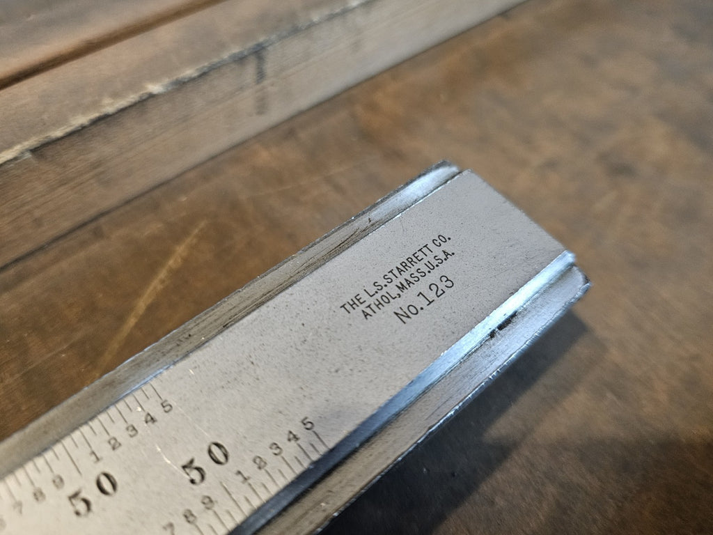 Starrett No 123 48” Master Venier Calipers Hardened And Stabalized Master Bar