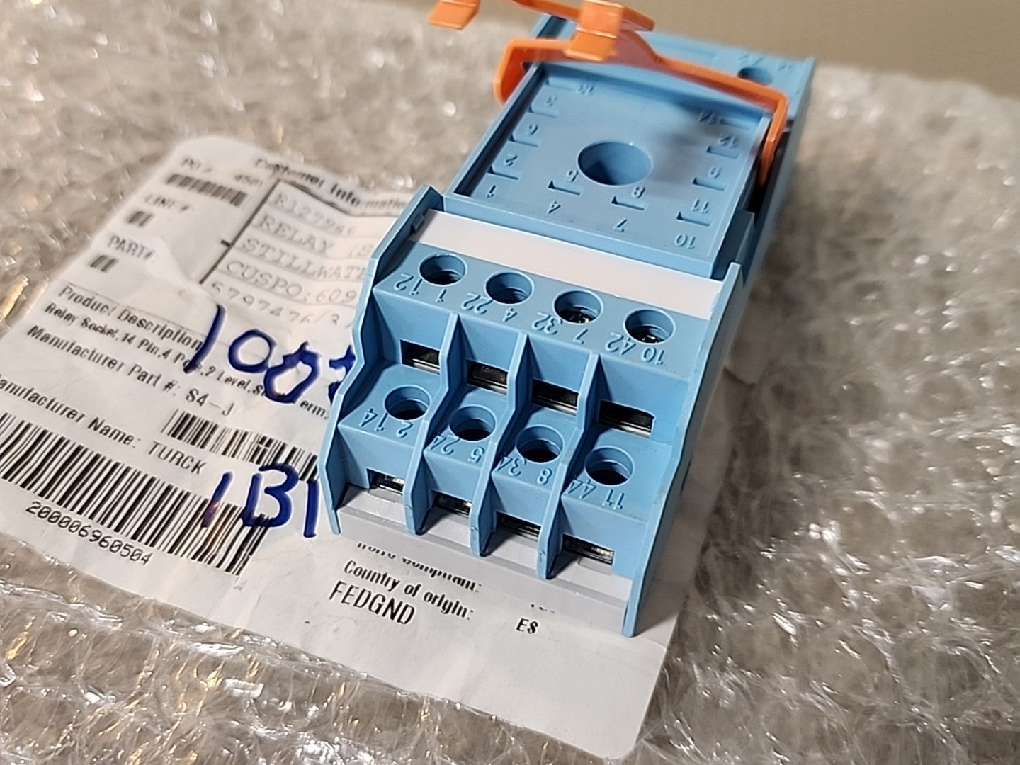 Comat Releco S4-J Relay Socket 10A/250V~ #New